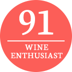 91 Wine Enthusiast