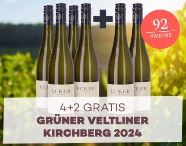 4+2 Fl. GRATIS Grüner Veltliner Kirchberg 2024 Bio