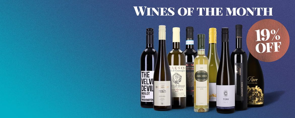 Celebrate Golden Autumn with our 9wines of the Month