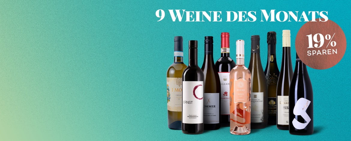Summerfeeling mit den 9Weinen des Monats JUNI