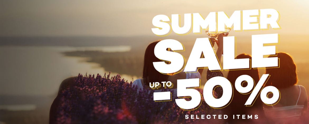 SUMMER SALE!