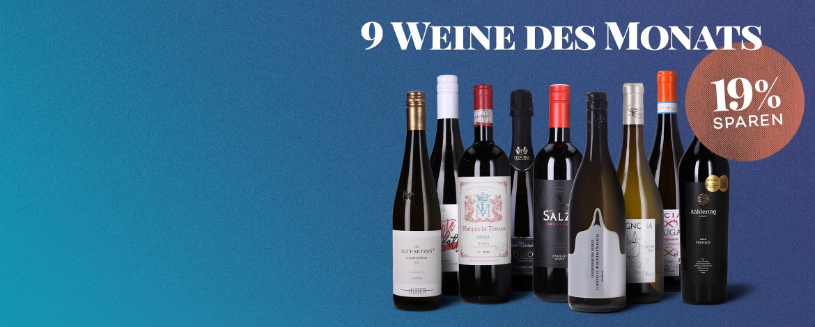 Goldener Herbst mit unseren 9Weinen des Monats!