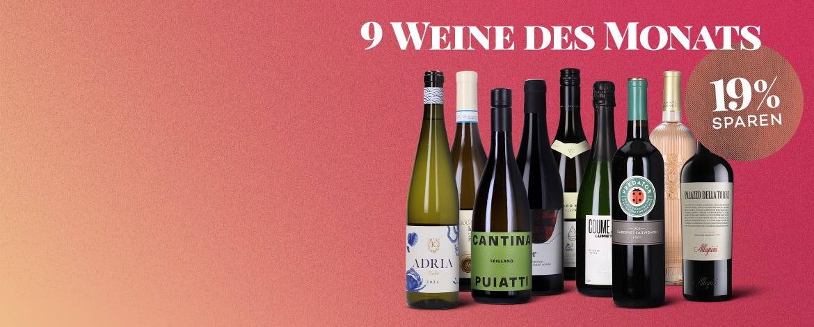 Frühlungsgefühle mit den 9Weinen des Monats April