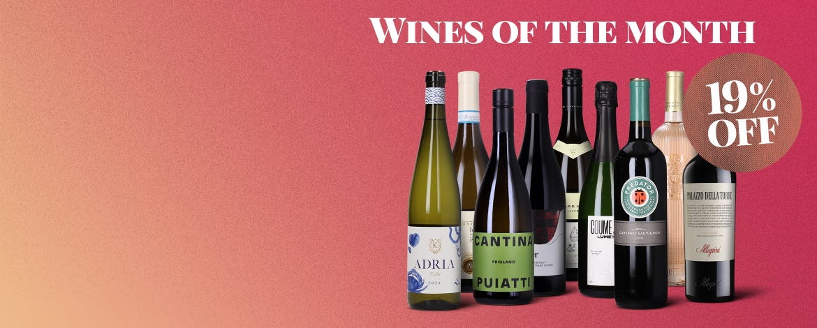 Enjoy Spring with our April Wines of the Month