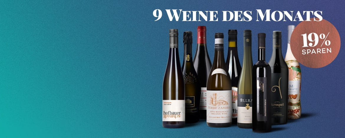 Summerfeeling mit den 9Weinen des Monats JUNI