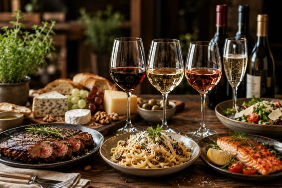 The Ultimate Guide to Food and Wine Pairing