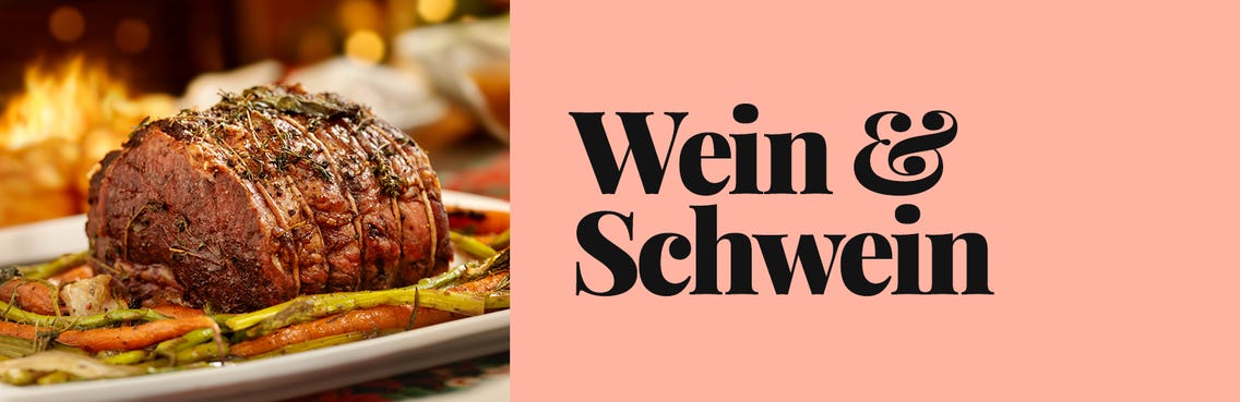 Wein passend zu Gerichten / Schwein