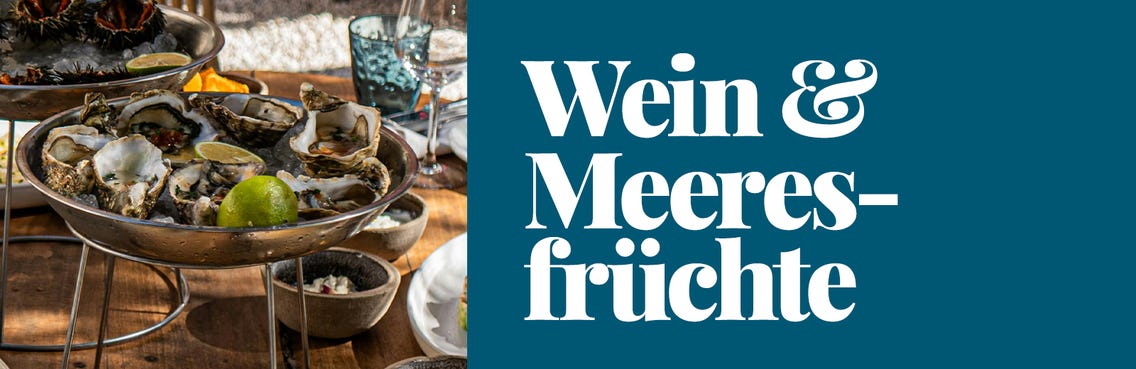 Wein passend zu Gerichten / Meeresfrüchte