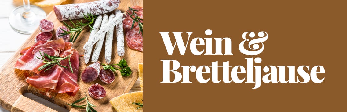 Wein passend zu Gerichten / Bretteljause