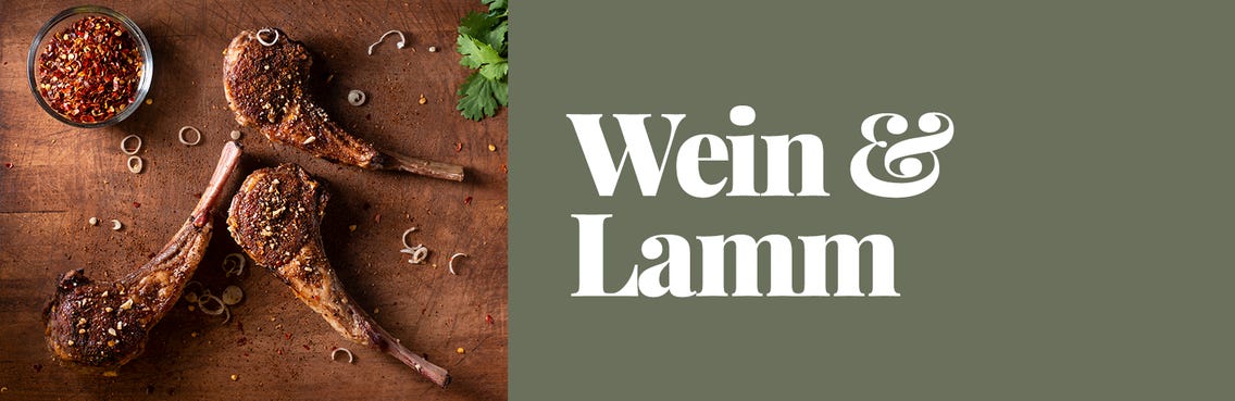 Wein passend zu Gerichten / Lamm