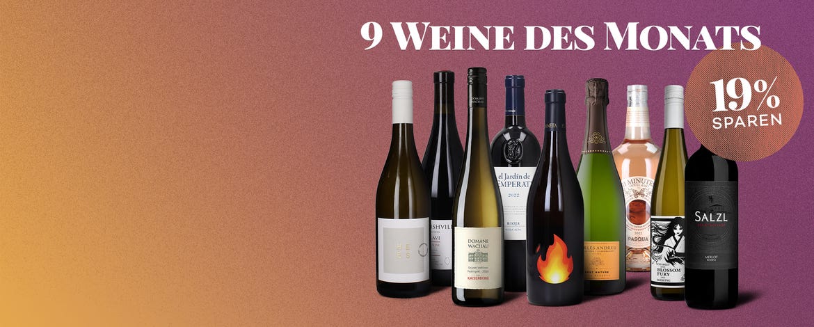 Goldener Herbst mit unseren 9Weinen des Monats!