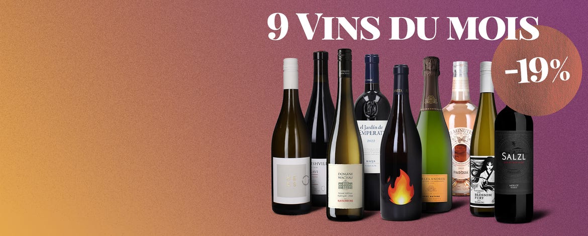 Un automne doré avec nos 9 vins du mois !
