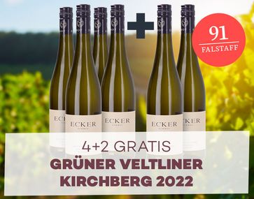 4+2 Fl. gratis Grüner Veltliner Kirchberg 2022