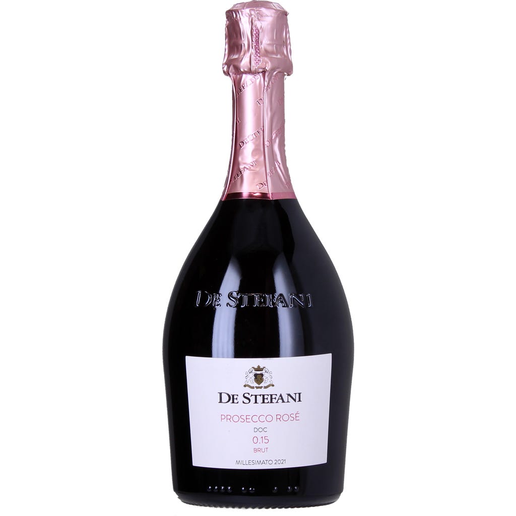 De Stefani Prosecco Rosé 0.15 Millesimato Brut DOC 2024, 0,75 L