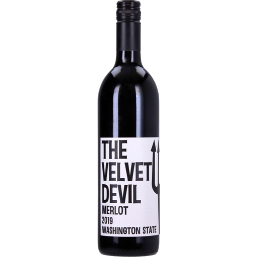 Charles Smith Wines Velvet Devil Merlot 2019 - 0,75 l