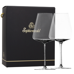 Bicchiere da Bordeaux Phoenix - Set da 2 Pezzi in Confezione Regalo