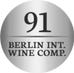 91 punti  Int. Wine Comp. Berlin