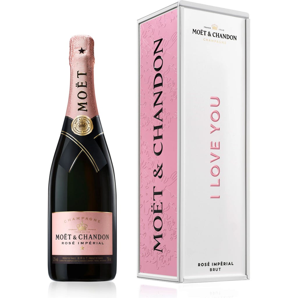 Moët & Chandon Moët & Chandon Brut Impérial Rosé Love You Metal 