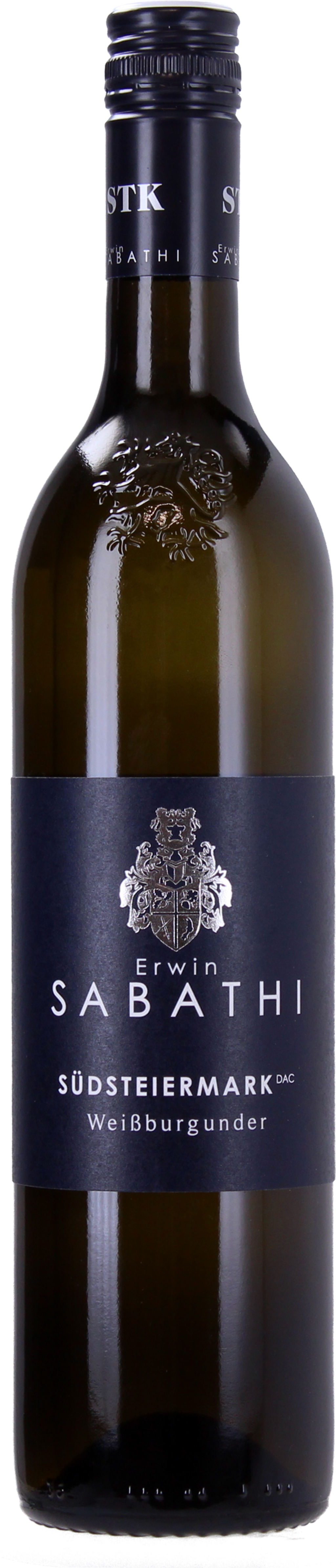 Weingut Erwin Sabathi Weißburgunder SüdStmk. DAC 2023 Bio