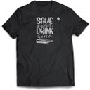 Tshirt Save water drink wine