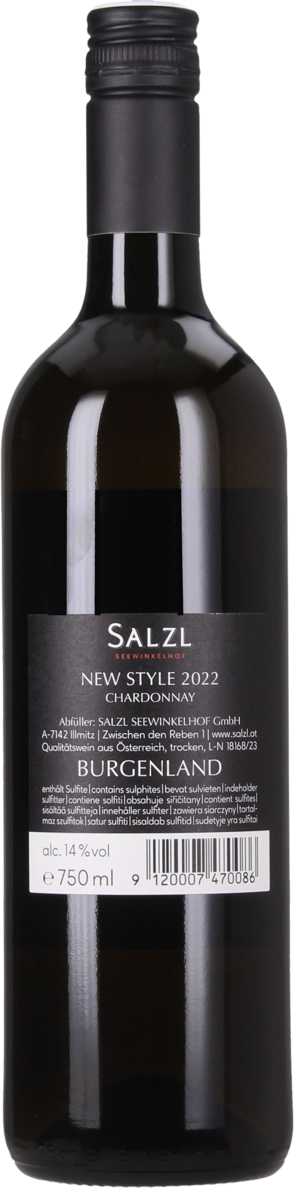 Salzl Seewinkelhof New Style 2022 - 0,75 l