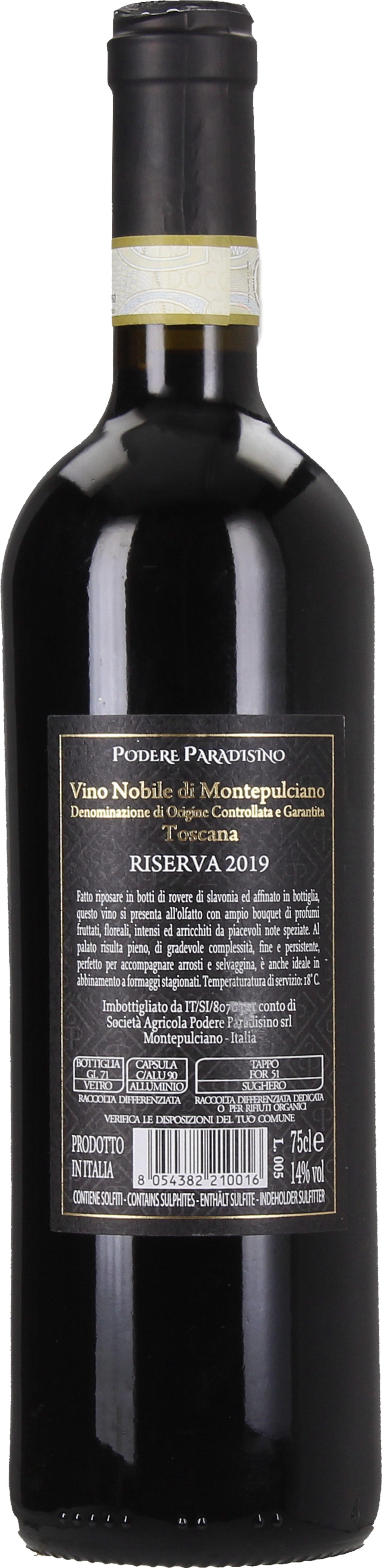 Vino Nobile di Montepulciano Riserva DOCG 2019 - 0,75 l