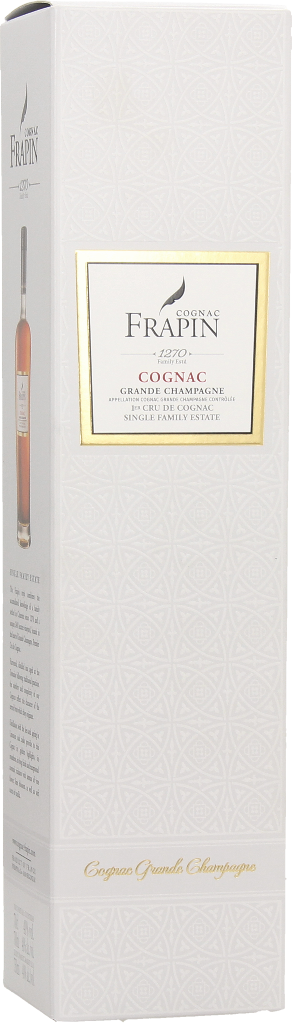 Cognac Grande Champagne 1270 40 % Vol. - 