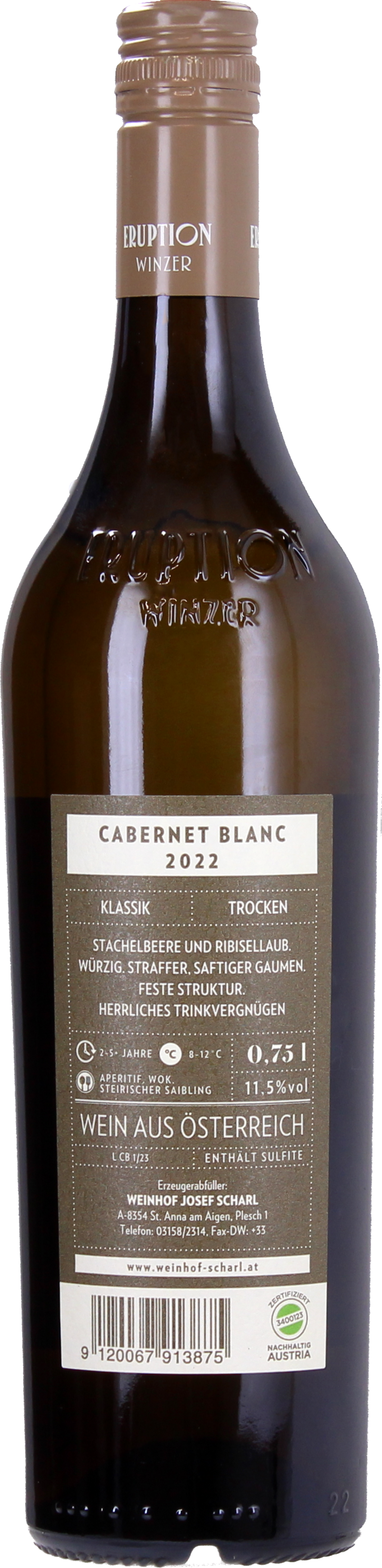 Weinhof Josef Scharl Cabernet Blanc 2023