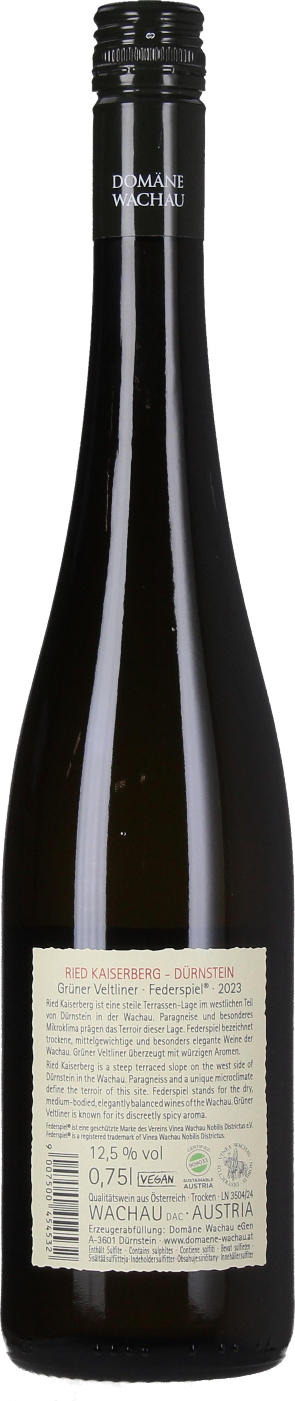 Grüner Veltliner Ried Kaiserberg Federspiel DAC 2023 - 0,75 l