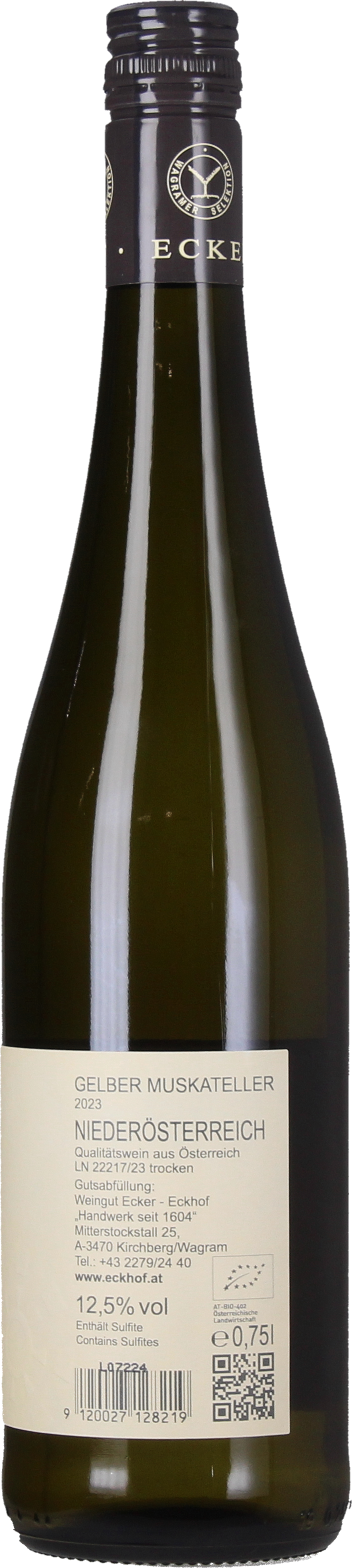 Weingut Ecker - Eckhof Organic Gelber Muskateller 2024