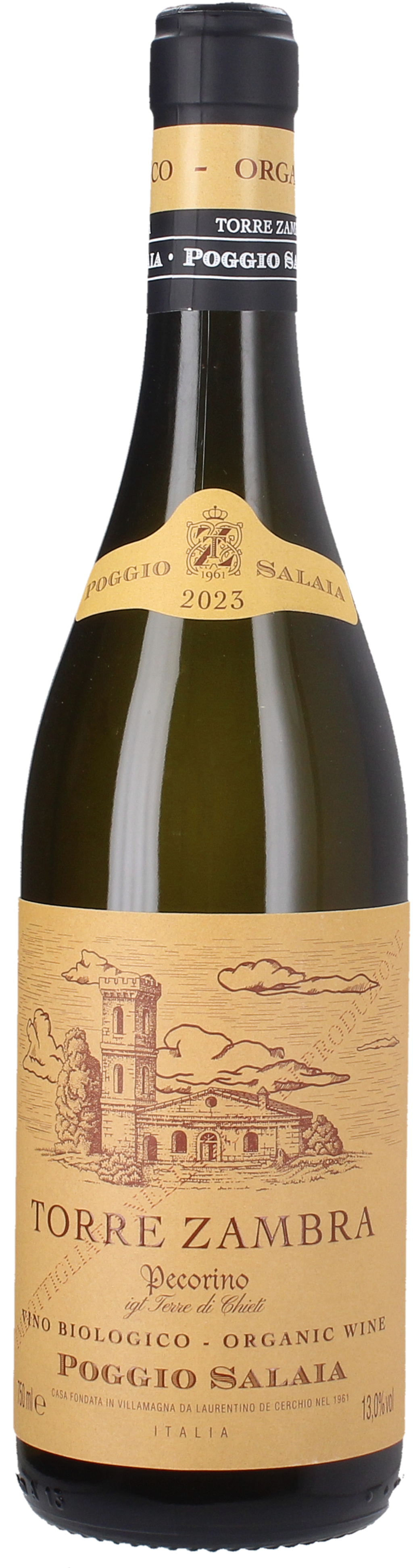 Pecorino I.G.T Terre di Chieti Poggio Salaia 2023 Bio