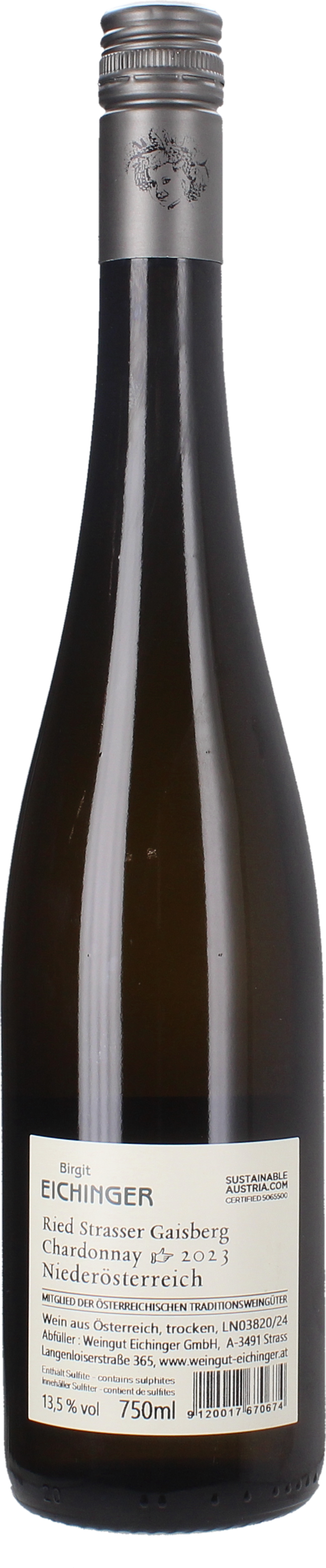 Winery Birgit Eichinger Ried Strasser Gaisberg Chardonnay 2023