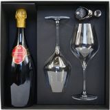 Coffret Grande Reserve Brut con 2 Bicchieri e Tappo