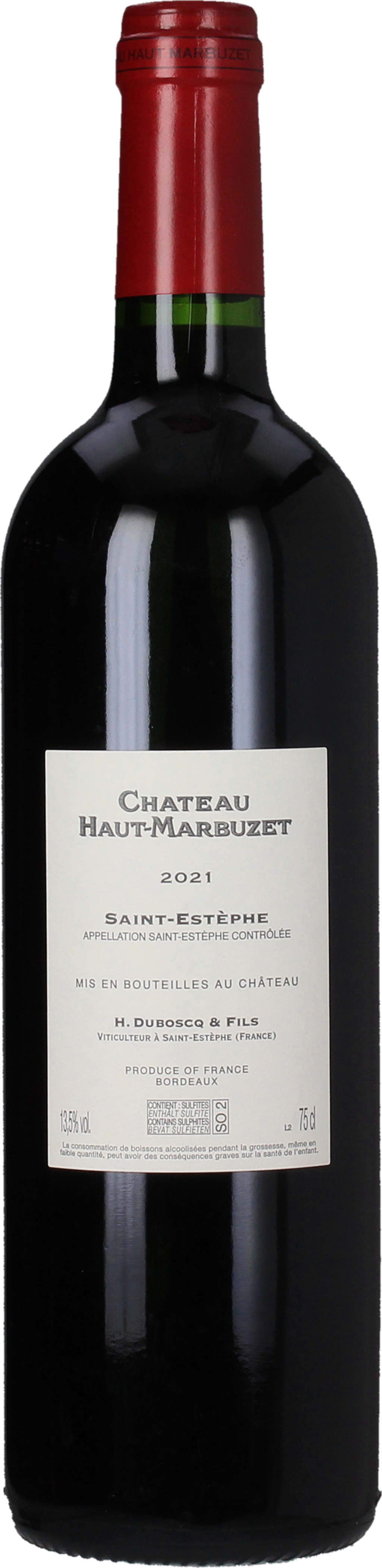Château Haut-Marbuzet 2021 Saint-Estèphe Rouge
