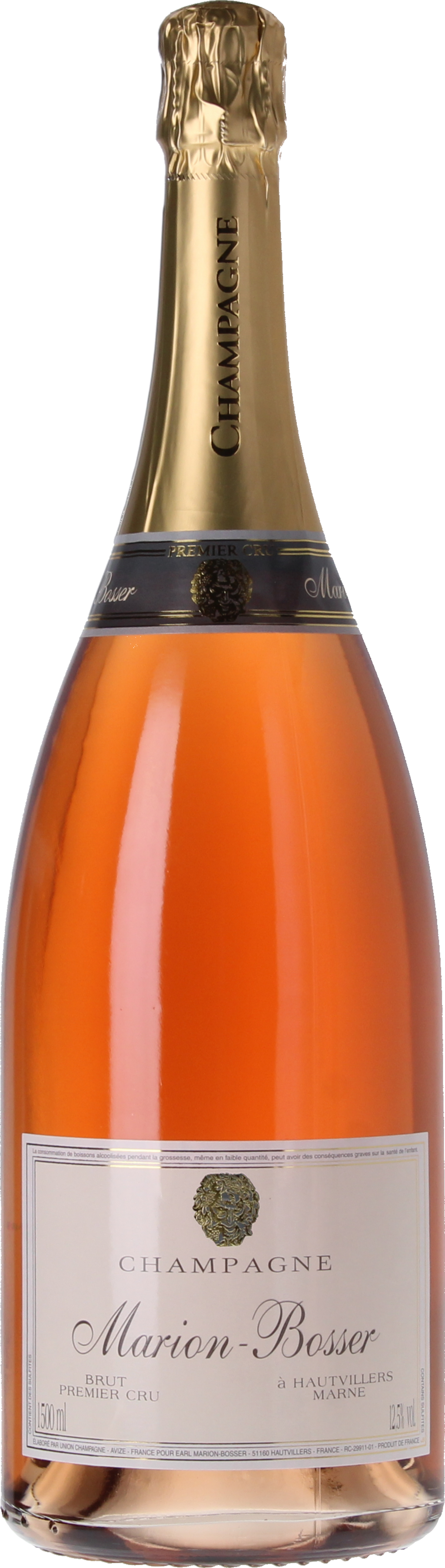 Champagne Marion-Bosser Rosé Brut 1er Cru Magnum - 1,50 L