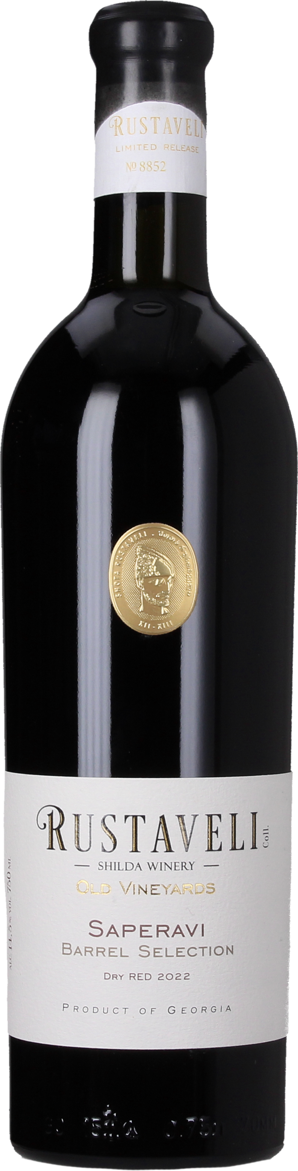 Rustaveli - Saperavi Barrel Selection 2022 - 0,75 l