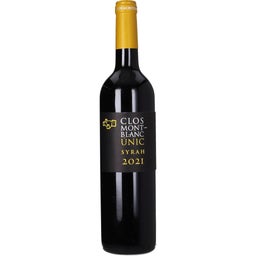 Clos Montblanc UNIC Syrah 2021 DO Conca de Barbera