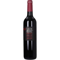 Clos Montblanc UNIC Merlot 2021 DO Conca De Barbera Bio