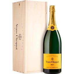 Brut Yellow Label Jeroboam in Scatola di Legno - 3 litri