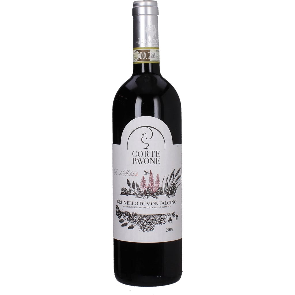 Corte Pavone Brunello di Montalcino Fior di Meliloto DOCG 2019 Bio