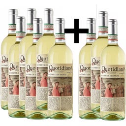 6+3 Gratis La Cometa di Dante Toskana Bianco - 9x 0,75l