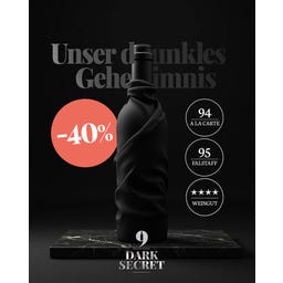 Neun Weine Box Dark Secret 95+ Punkte Rotweincuvee Reserve 2022