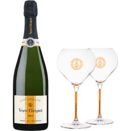 Veuve Clicquot Rich on Ice + 2 Gläser Gratis - 6x0,75l + 2xGläser