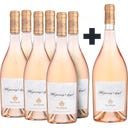 Chateau d'Esclans 6x Whispering Angel 2024 + GRATIS Magnum