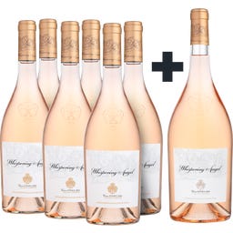 Chateau d'Esclans 6x Whispering Angel 2024 + GRATIS Magnum