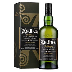 Ardbeg Ten Years Old Geschenkkarton