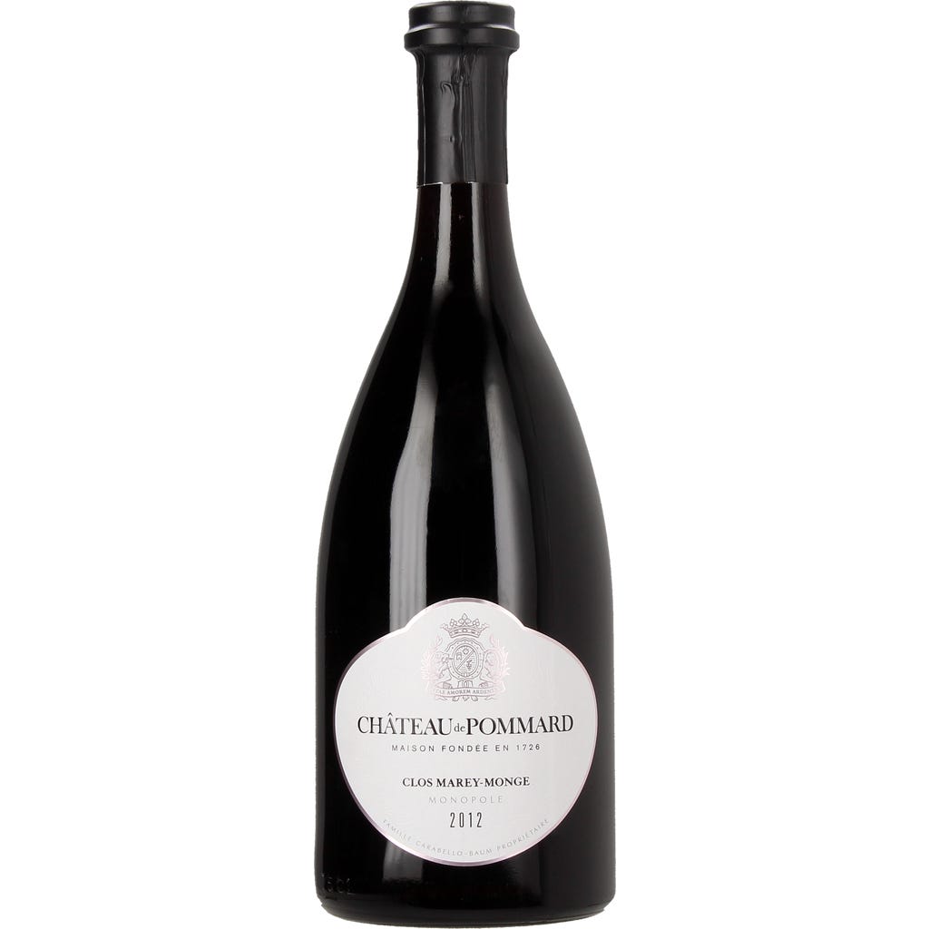 Château de Pommard Clos Marey-Monge AOC 2012 Rouge, 0,75 L