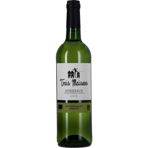 TROIS MAISONS 2019 Bordeaux Blanc Bio - 0,75 l